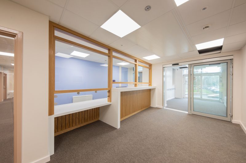 Commercial Refurbishment - Reception Design